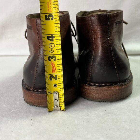 Sebago Chukka Boots Men\'s 10D Tremont Smooth Brown Leather Lace Up HandCrafted main image 4